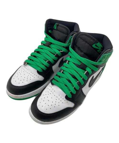 NIKE（ナイキ）NIKE (ナイキ) GS Air Jordan 1 Retro High OG Celtics  GS エアジョーダン1 レトロ ハイ OG 'セルティックス  ブラック×グリーン サイズ:US6の古着・服飾アイテム