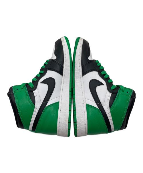 NIKE（ナイキ）NIKE (ナイキ) GS Air Jordan 1 Retro High OG Celtics  GS エアジョーダン1 レトロ ハイ OG 'セルティックス  ブラック×グリーン サイズ:US6の古着・服飾アイテム