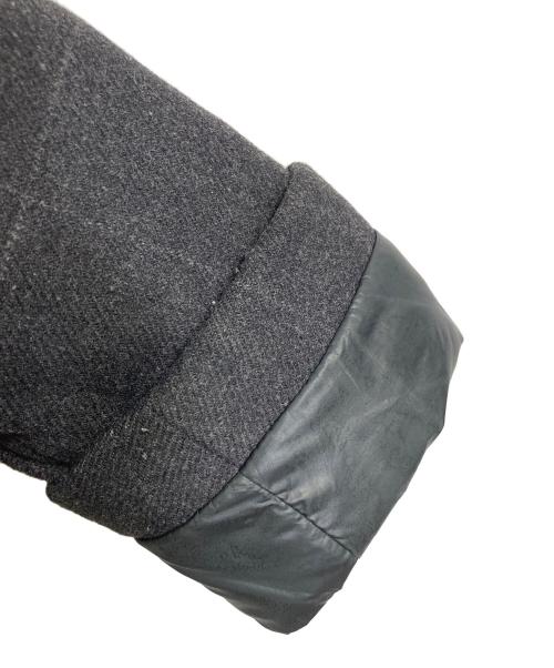 add（エーディーディー）ADD (エーディーディー) チェスターウールダウンコート　ダウンコート　チェスターコート グレー サイズ:46の古着・服飾アイテム