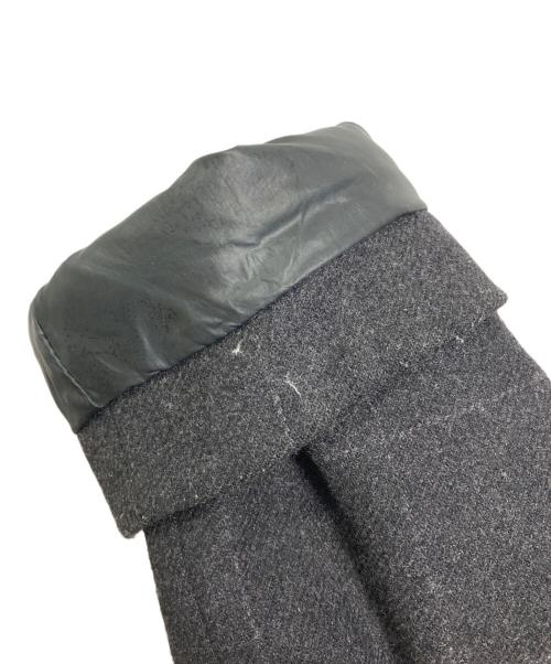 add（エーディーディー）ADD (エーディーディー) チェスターウールダウンコート　ダウンコート　チェスターコート グレー サイズ:46の古着・服飾アイテム