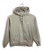 KITHキス）の古着「スナップボタンパーカー　フーディ」｜グレー