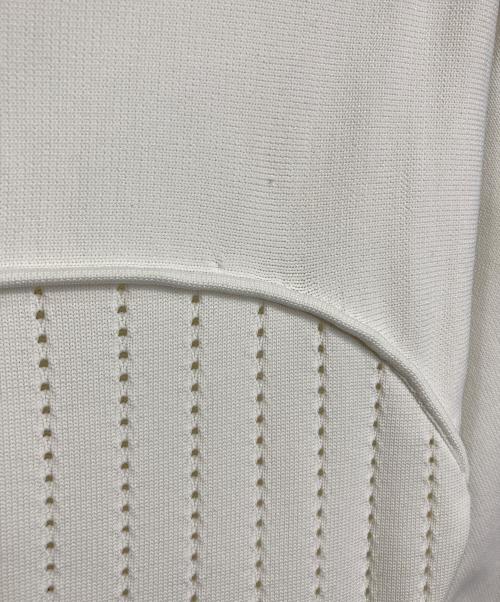 CELFORD（セルフォード）CELFORD (セルフォード) ホールガーメントベア風ニットワンピース　ニットワンピース　ロングワンピース ホワイト サイズ:36の古着・服飾アイテム