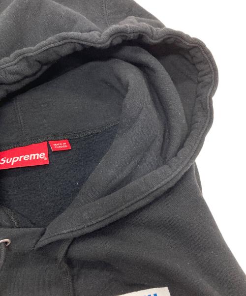 SUPREME（シュプリーム）Supreme (シュプリーム) Shine Hooded Sweatshirt フーデッドスウェットシャツ　フーディ　パーカー　21SS  カナダ製 ブラック サイズ:XLの古着・服飾アイテム