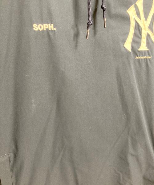 F.C.R.B.（エフシーレアルブリストル）F.C.R.B. (エフシーレアルブリストル) MLB TOUR PACKABLE ANORAK   MLBツアーパッカブルアノラックパーカー ネイビー サイズ:Lの古着・服飾アイテム