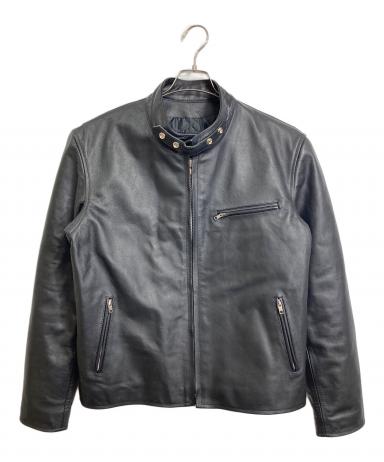 希少4L◆美品 HORN WORKS バッファローレザー シングル ライダース 3015008904967063_01_4588w.jpeg