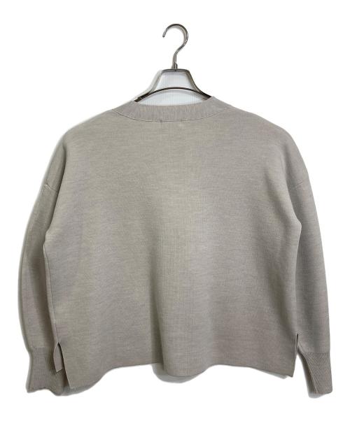 IENA（イエナ）IENA (イエナ) スーパーファインスムース ショートカーディガン　カーディガン ピンク サイズ:実寸参照の古着・服飾アイテム