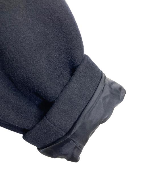 VERMEIL par iena（ヴェルメイユ パー イエナ）VERMEIL par iena (ヴェルメイユ パー イエナ) Super140s 起毛メルトンPコート　Pコート　アウター　ミドル丈 ネイビー サイズ:38 未使用品の古着・服飾アイテム