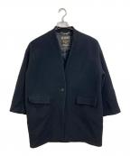 journal standard L'essageジャーナルスタンダード レサージュ）の古着「コクーンミドルコート2  アウター　ミドル丈」｜ブラック