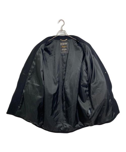 journal standard L'essage（ジャーナルスタンダード レサージュ）journal standard L'essage (ジャーナルスタンダード レサージュ) コクーンミドルコート2  アウター　ミドル丈 ブラック サイズ:FREEの古着・服飾アイテム