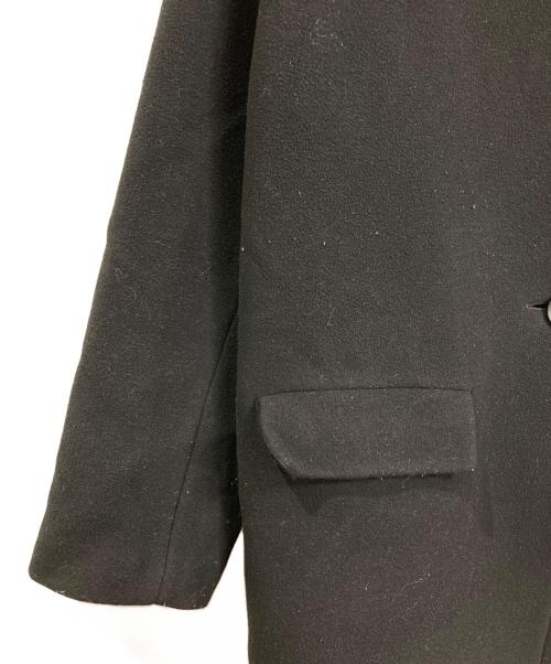 journal standard L'essage（ジャーナルスタンダード レサージュ）journal standard L'essage (ジャーナルスタンダード レサージュ) コクーンミドルコート2  アウター　ミドル丈 ブラック サイズ:FREEの古着・服飾アイテム