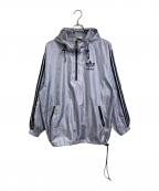 adidasアディダス）の古着「【古着】アノラックパーカー　80s　80年代」｜パープル