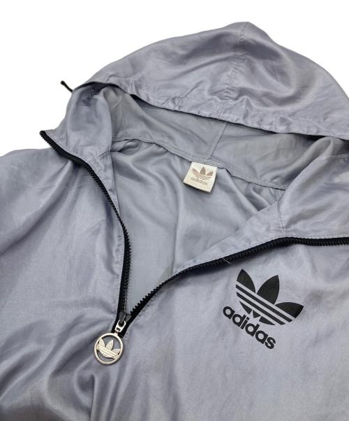 adidas（アディダス）adidas (アディダス) 【古着】アノラックパーカー　80s　80年代 パープル サイズ:Lの古着・服飾アイテム