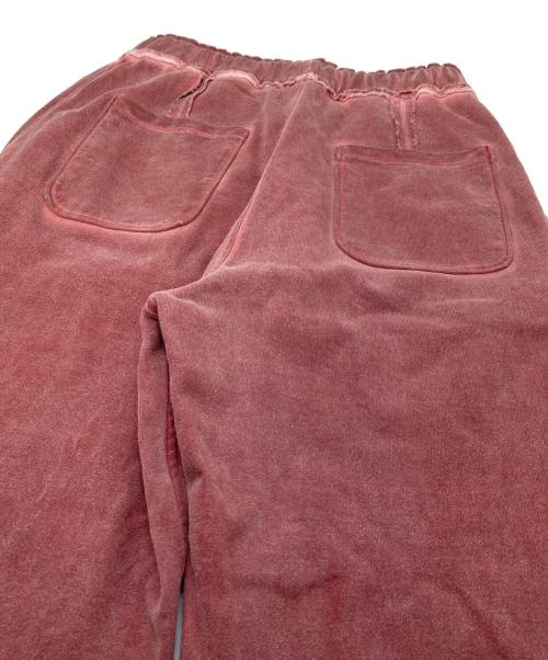 THUG CLUB（サグ クラブ）THUG CLUB (サグ クラブ) スウェットパンツ　コットンパンツ レッド サイズ:2の古着・服飾アイテム