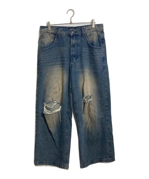 Jaded London（ジェイデッドロンドン）jaded london (ジェイデッドロンドン) デニムパンツ コットンパンツ　5ポケット インディゴ サイズ:W34の古着・服飾アイテム