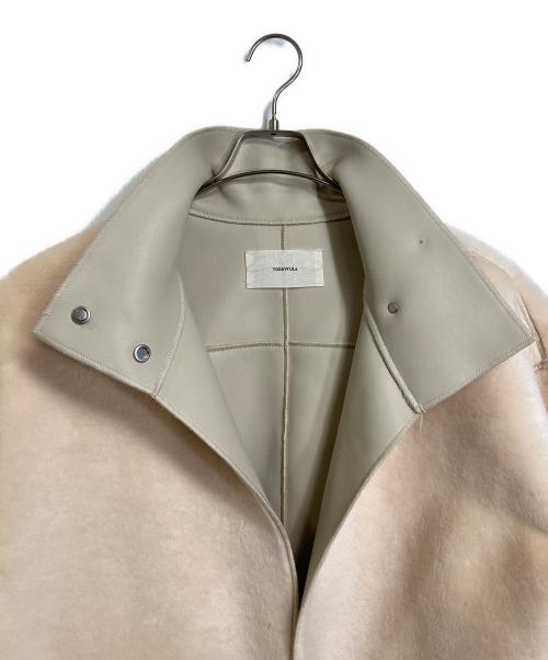 TODAYFUL（トゥデイフル）TODAYFUL (トゥデイフル) Standcollar Boa Jacket スタンドカラーボアジャケット　ボアコート　アウター　 アイボリー サイズ:38 未使用品の古着・服飾アイテム