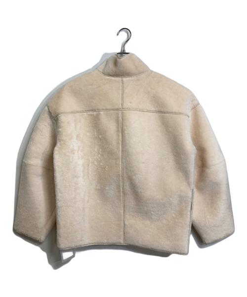 TODAYFUL（トゥデイフル）TODAYFUL (トゥデイフル) Standcollar Boa Jacket スタンドカラーボアジャケット　ボアコート　アウター　 アイボリー サイズ:38 未使用品の古着・服飾アイテム