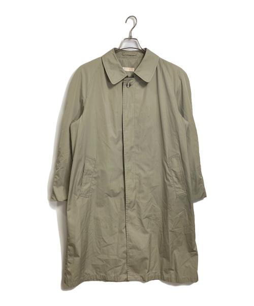 BROOKS BROTHERS（ブルックスブラザーズ）BROOKS BROTHERS (ブルックスブラザーズ) 【古着】70’S～80’Sステンカラーコート　アウター　ライトアウター　USA製 金タグ ベージュ サイズ:実寸参照の古着・服飾アイテム