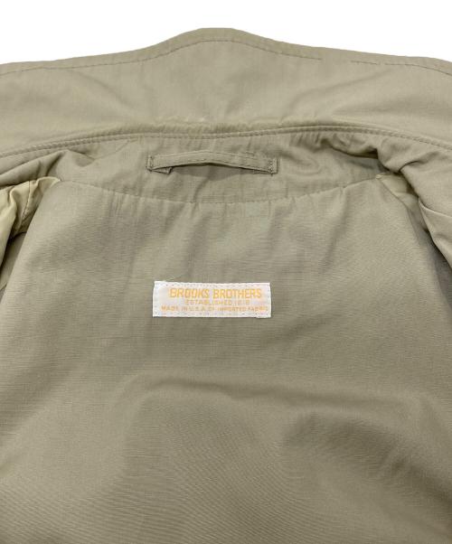BROOKS BROTHERS（ブルックスブラザーズ）BROOKS BROTHERS (ブルックスブラザーズ) 【古着】70’S～80’Sステンカラーコート　アウター　ライトアウター　USA製 金タグ ベージュ サイズ:実寸参照の古着・服飾アイテム