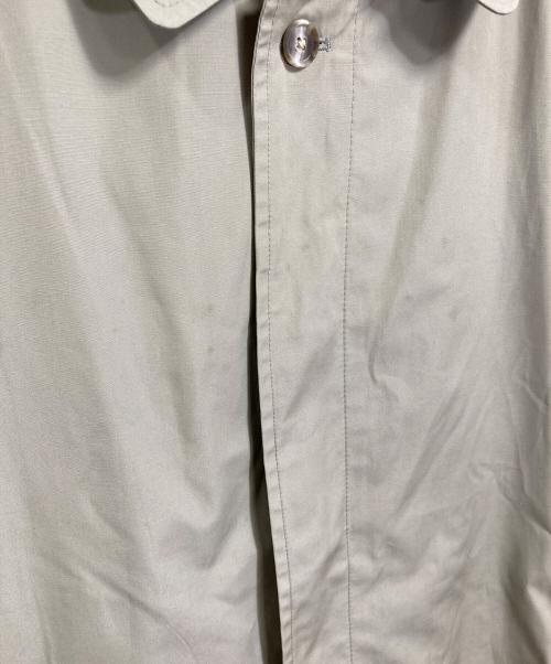 BROOKS BROTHERS（ブルックスブラザーズ）BROOKS BROTHERS (ブルックスブラザーズ) 【古着】70’S～80’Sステンカラーコート　アウター　ライトアウター　USA製 金タグ ベージュ サイズ:実寸参照の古着・服飾アイテム