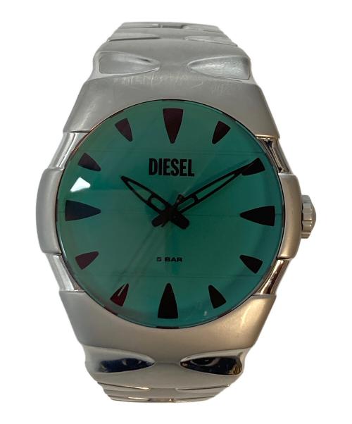 DIESEL（ディーゼル）DIESEL (ディーゼル) 腕時計 D-Sruptor Stainless Steel Watch  リストウォッチ　アナログ グリーン サイズ:実寸参照の古着・服飾アイテム