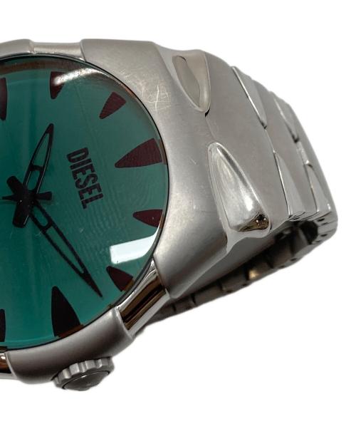 DIESEL（ディーゼル）DIESEL (ディーゼル) 腕時計 D-Sruptor Stainless Steel Watch  リストウォッチ　アナログ グリーン サイズ:実寸参照の古着・服飾アイテム
