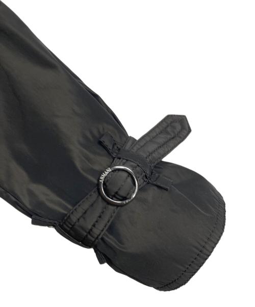 ARMANI EXCHANGE（アルマーニ エクスチェンジ）ARMANI EXCHANGE (アルマーニ エクスチェンジ) 中綿コート　ロングコート　アウター ブラック サイズ:40の古着・服飾アイテム