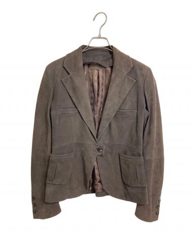 中古・古着通販】LOEWE (ロエベ) ラムレザージャケット レザー