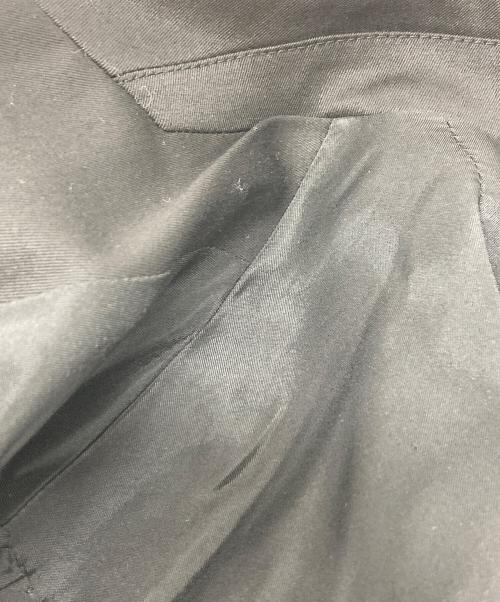 GUCCI（グッチ）GUCCI (グッチ) ギャザーデザインジャケット　アウター　ライトアウター　セレモニー　イタリア製 ブラック サイズ:40 未使用品の古着・服飾アイテム