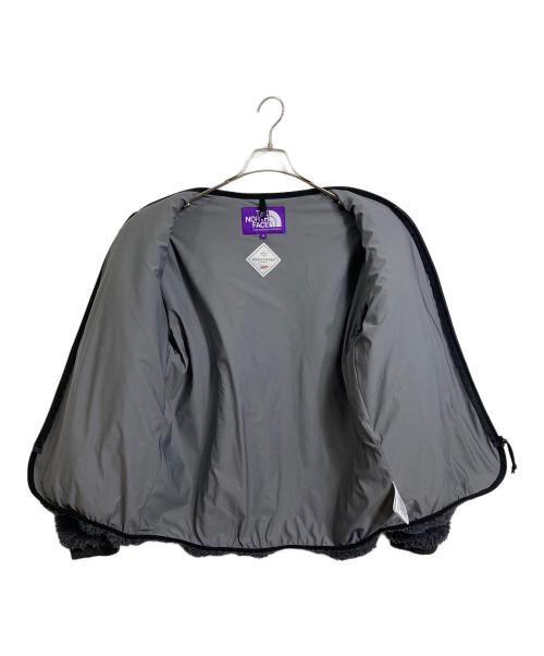 THE NORTHFACE PURPLELABEL（ザ・ノースフェイス パープルレーベル）THE NORTHFACE PURPLELABEL Wool Boa WINDSTOPPER Field Cardigan  ウールボア　フィールドカーディガン　ボアジャケット　アウター　スポーツ　アウトドア グレー サイズ:Sの古着・服飾アイテム