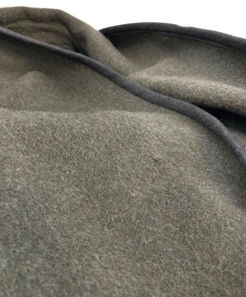 BABYLONE（バビロン）BABYLONE (バビロン) MENTECO ガウンコート　2ポケット オリーブ サイズ:FREEの古着・服飾アイテム