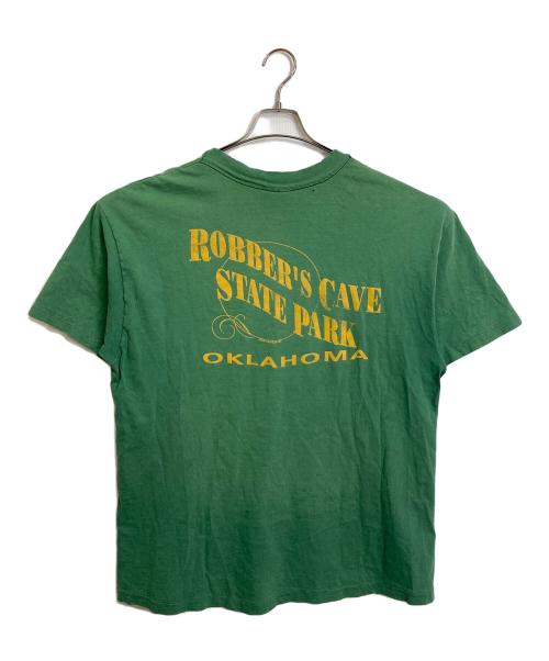 HARLEY-DAVIDSON（ハーレーダビッドソン）HARLEY-DAVIDSON (ハーレーダビッドソン) 【古着】Tシャツ　半袖カットソー　Tee 90年代　USA製 グリーン サイズ:XLの古着・服飾アイテム