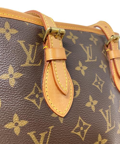 LOUIS VUITTON（ルイ ヴィトン）LOUIS VUITTON (ルイ ヴィトン) ショルダーバッグ　ハンドバッグ　モノグラム　バケットPM USA製 ブラウン サイズ:PMの古着・服飾アイテム