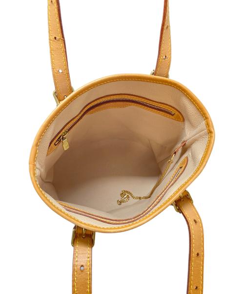 LOUIS VUITTON（ルイ ヴィトン）LOUIS VUITTON (ルイ ヴィトン) ショルダーバッグ　ハンドバッグ　モノグラム　バケットPM USA製 ブラウン サイズ:PMの古着・服飾アイテム
