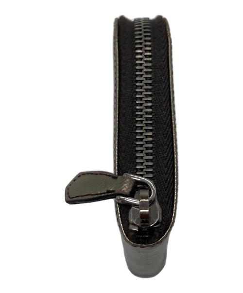 PRADA（プラダ）PRADA (プラダ) サフィアーノ コンパクトジップウォレット ゴールド サイズ:実寸参照の古着・服飾アイテム