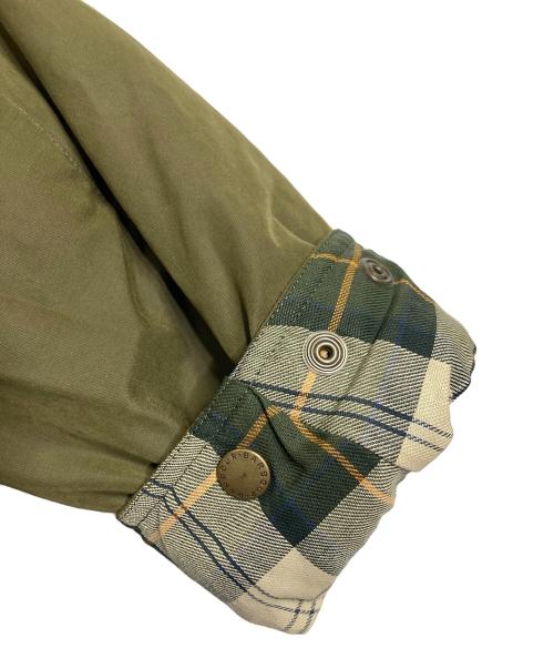 Barbour（バブアー）Barbour (バブアー) FRAMeWORK (フレームワーク) OVERSIZE HYBRID BEAUFORT オーバーサイズ ハイブリッド ビューフォート　アウター グリーン サイズ:36の古着・服飾アイテム