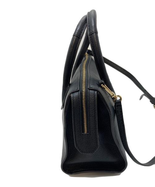 FURLA（フルラ）FURLA (フルラ) 2WAYショルダーバッグ　レザーバッグ ブラック サイズ:実寸参照の古着・服飾アイテム