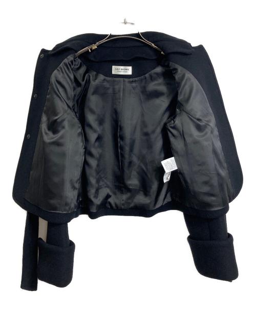 Lily Brown（リリーブラウン）Lily Brown (リリーブラウン) 2wayリボンビジューコート　リボンビジュージャケット　アウター ブラック サイズ:FREEの古着・服飾アイテム