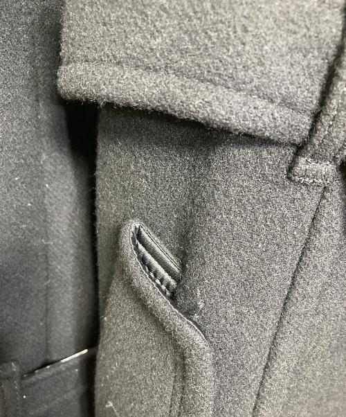 BURBERRY BLUE LABEL（バーバリーロンドンブルーレーベル）BURBERRY BLUE LABEL (バーバリーロンドンブルーレーベル) フォックスファー付きコート　ロングコート　アウター ブラック サイズ:38の古着・服飾アイテム