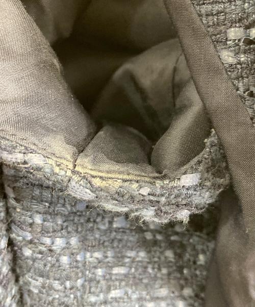 Rene（ルネ）Rene (ルネ) セットアップツイードジャケット　ワンピース　ノースリーブワンピース　ジャケット　日本製 ネイビー サイズ:36の古着・服飾アイテム