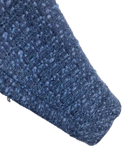 Rene（ルネ）Rene (ルネ) セットアップツイードジャケット　ワンピース　ノースリーブワンピース　ジャケット　日本製 ネイビー サイズ:36の古着・服飾アイテム