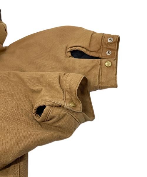 Dickies（ディッキーズ）Dickies (ディッキーズ) 企業ロゴ ダックジャケット　ワークジャケット ブラウン サイズ:実寸参照の古着・服飾アイテム
