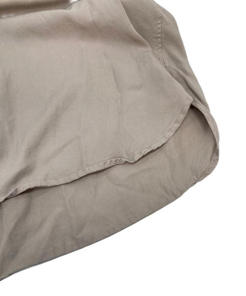 RIVE DROITE（リヴドロワ）RIVE DROITE (リヴドロワ) ガーメントダイワイドシャツ　ビックシルエット ベージュ サイズ:FREEの古着・服飾アイテム