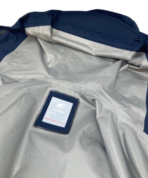 MAMMUT（マムート）MAMMUT (マムート) Crater HS Hooded Jacket AF Men クレーターHSフーデッドジャケット　GORE-TEX　 ネイビー marine サイズ:ASIA：M　　US：S 未使用品の古着・服飾アイテム
