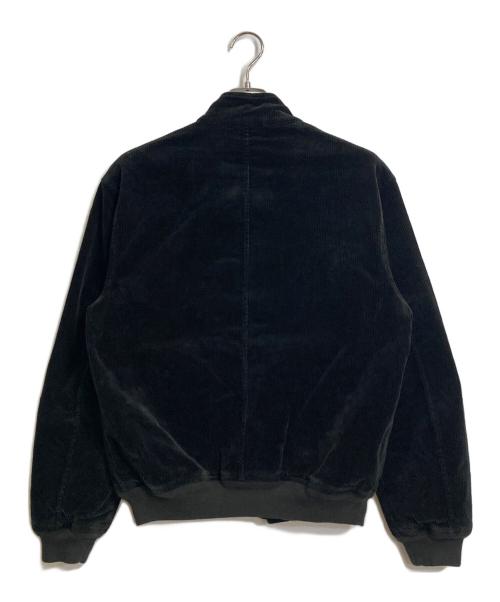 POLO RALPH LAUREN（ポロ・ラルフローレン）POLO RALPH LAUREN (ポロ・ラルフローレン) コーデュロイスイングトップ　ジップアップ　長袖ジャケット　2ポケット ブラック サイズ:M 未使用品の古着・服飾アイテム