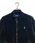 POLO RALPH LAUREN (ポロ・ラルフローレン) コーデュロイスイングトップ　ジップアップ　長袖ジャケット　2ポケット ブラック サイズ:M 未使用品：18000円