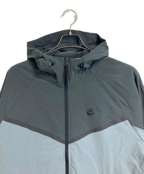 NIKE（ナイキ）NIKE (ナイキ) ウィンドランナー フルジップウーブンジャケット グレー サイズ:L 未使用品の古着・服飾アイテム