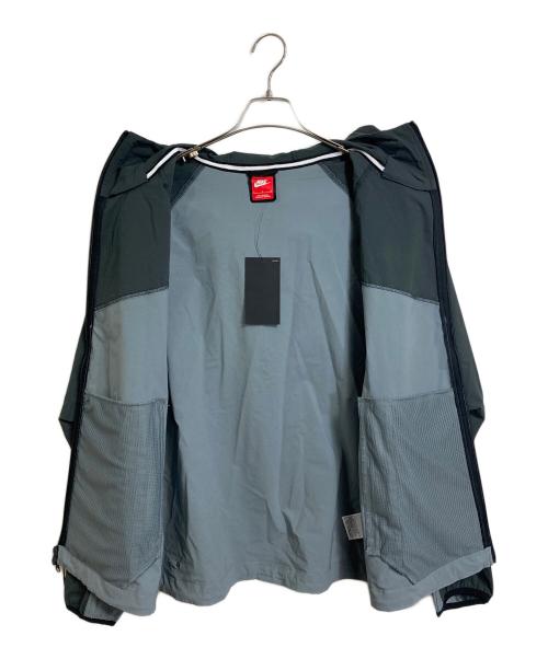 NIKE（ナイキ）NIKE (ナイキ) ウィンドランナー フルジップウーブンジャケット グレー サイズ:L 未使用品の古着・服飾アイテム