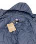 中古・古着 Patagonia (パタゴニア) micro puff hoodie マイクロパフフーディ ウィメンズ　中綿ジャケット ネイビー サイズ:L 未使用品：27000円