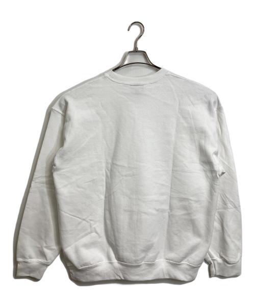 Creek（クリーク）creek (クリーク) 反転ロゴスウェット　スウェット ホワイト サイズ:Lの古着・服飾アイテム