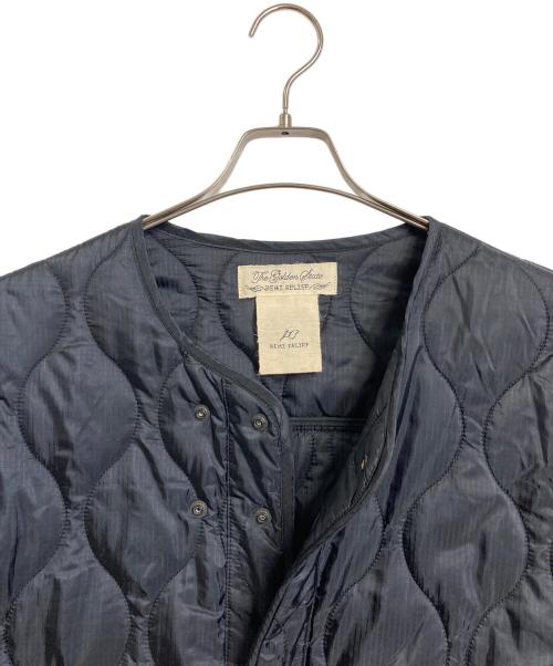 REMI RELIEF（レミレリーフ）REMI RELIEF (レミレリーフ) Nylon Ripstop Quilting Jacket ナイロン リップストップ キルティング ジャケット アウター ブラック サイズ:Lの古着・服飾アイテム